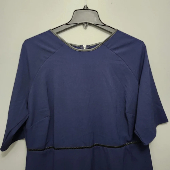 Standards and practices women's dress size 1X navy blue - Picture 2 of 9